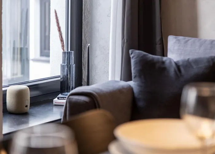 公寓 Concrete Loft Duplex -40sqm- Near Antonplatz 柏林